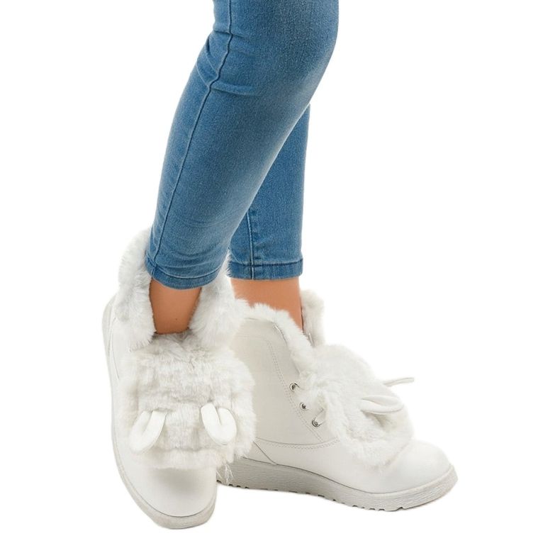 Bottes isolées blanches d'Alrindra 1