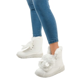 Bottes isolées blanches d'Alrindra 2