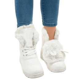 Bottes isolées blanches d'Alrindra 4