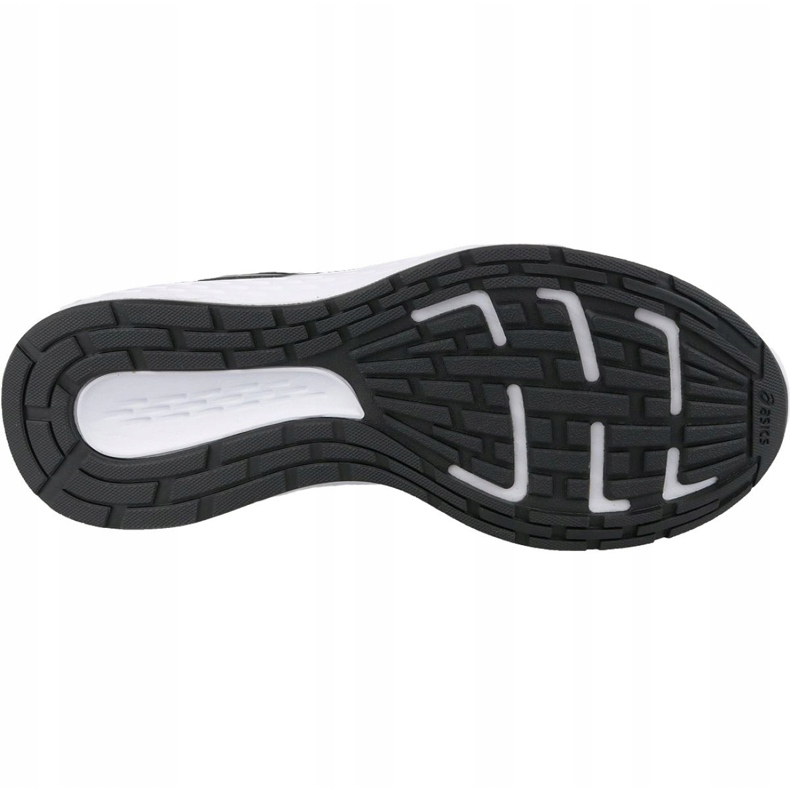 Chaussures de course Asics Patriot 11 Gs Jr 1014A070-002 noir argent gris 3