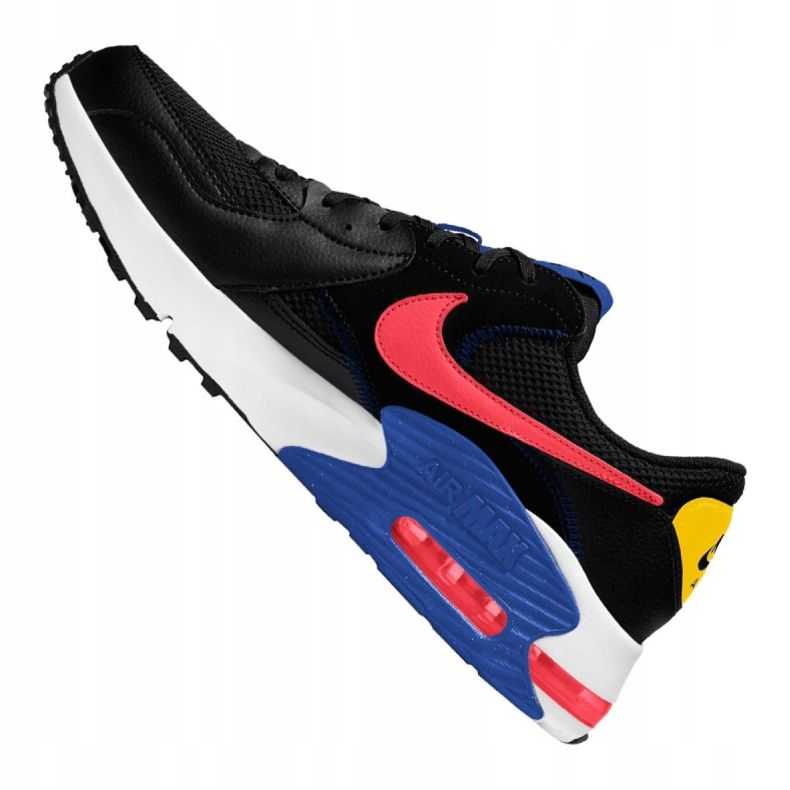 Chaussure Nike Air Max Excee M CD4165-008 le noir rouge jaune 1