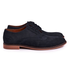 Bednarek Polish Shoes Mocassins Homme Cuir Nubuck Bednarek Bleu Marine 1