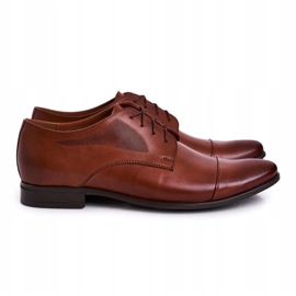 Bednarek Polish Shoes Pantoufles Bednarek en cuir marron pour hommes brun 1