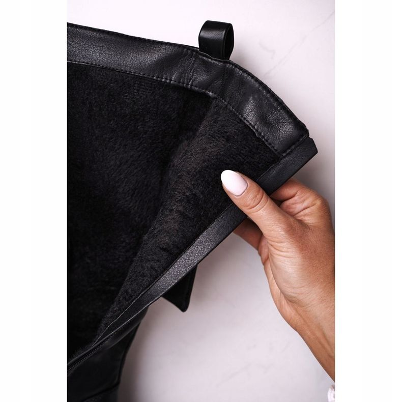 PS1 Bottes Chaudes Femme Avec Rein Détachable Noir Brooklyn 1