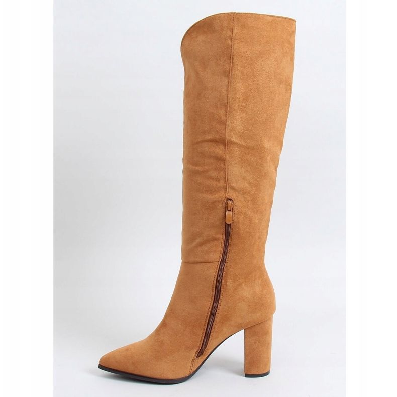 Boots classiques à découpes camel RB89P Camel brun 1