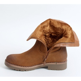 Camel 6981 Bottes femme Camel brun 2