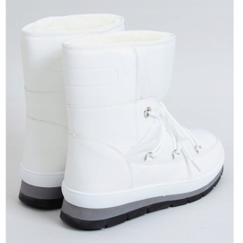 Bottes de neige blanches pour femmes BY-1961 Blanc 2 Bottes de neige blanches pour femmes BY-1961 Blanc 2