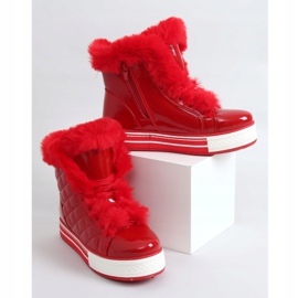 Bottes de neige vernies rouges NB310P-3 Rouge 1 Bottes de neige vernies rouges NB310P-3 Rouge 1