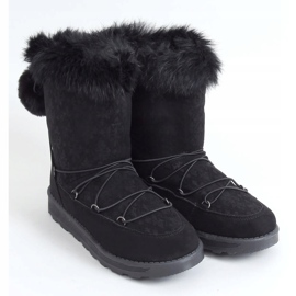 Bottes de neige femme noires 259 Black 2