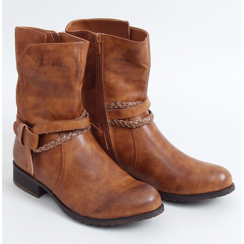 Camel F3163 Bottes femme Camel brun 1