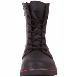 Kappa Deenish chaussures pour femmes noir et rose 242885 1122 3