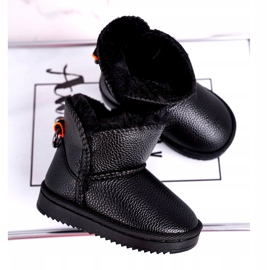 Apawwa Bottes de Neige Enfant Chaudes Noir June le noir 3