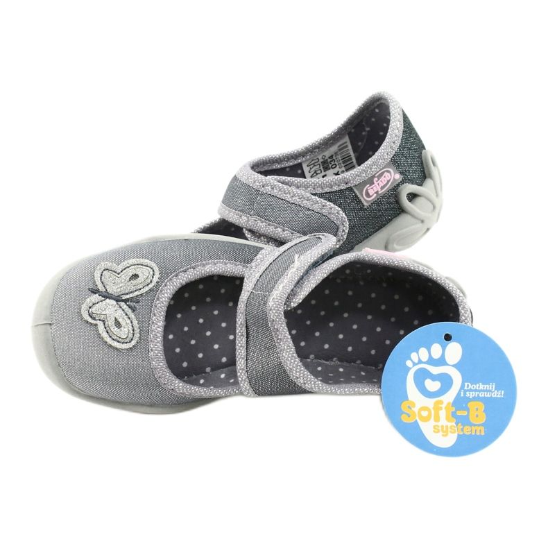 Chaussures enfant Befado 123X034 argent gris 5 Chaussures enfant Befado 123X034 argent gris 5