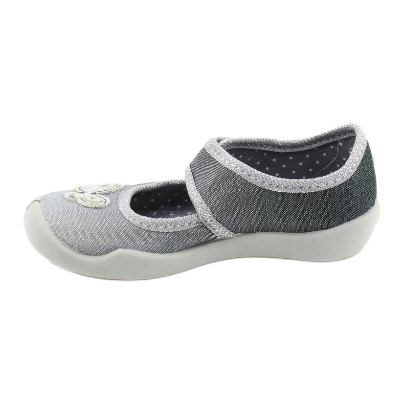 Chaussures enfant Befado 123X034 argent gris 2
