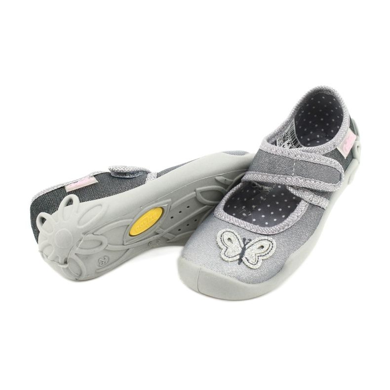 Chaussures enfant Befado 123X034 argent gris 4 Chaussures enfant Befado 123X034 argent gris 4