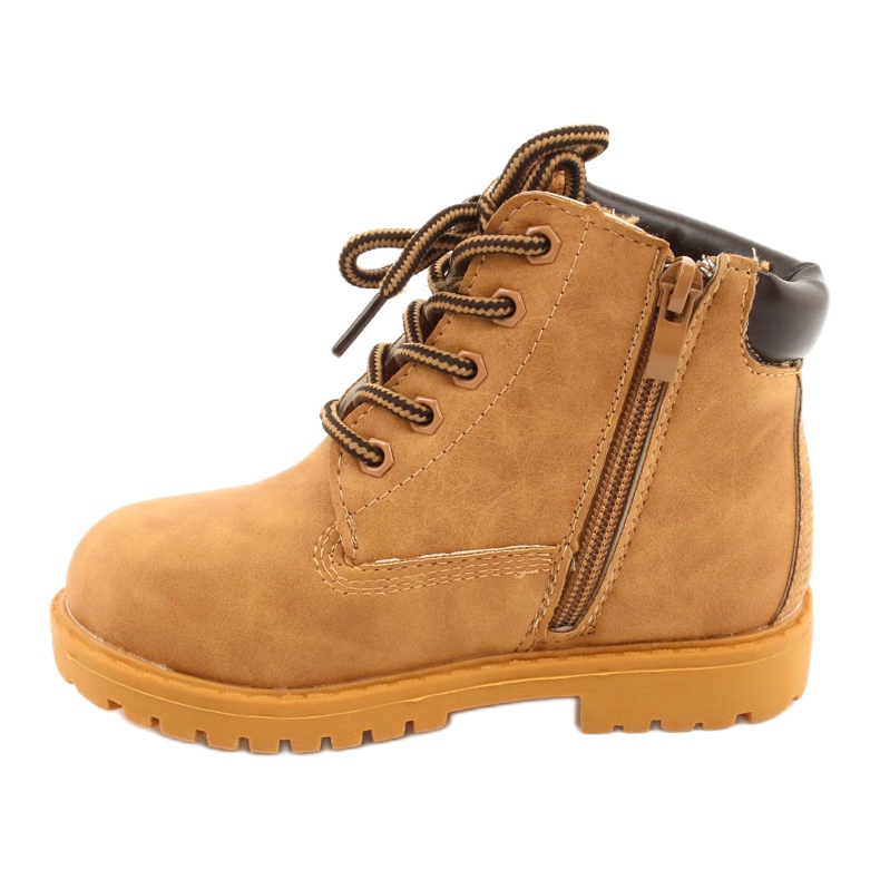 Bottes de Trappeur Chaudes pour Enfants Camel Dexter jaune 3