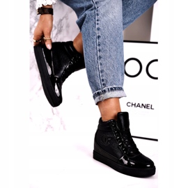 Haver Baskets Femme Bottines Noir Carol le noir 2