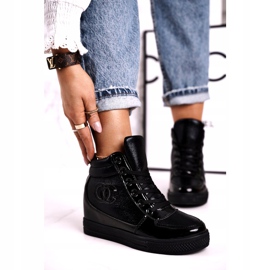 Haver Baskets Femme Bottines Noir Carol le noir 1