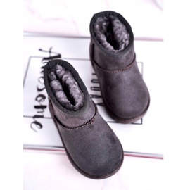 Bottes de neige chaudes pour enfants, jeunes, gris Gooby 2 Bottes de neige chaudes pour enfants, jeunes, gris Gooby 2