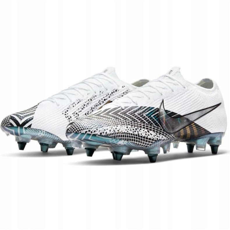 Chaussure de football Nike Mercurial Vapor 13 Elite Mds Sg Pro Ac M CK2032 110 bleu, blanc, noir blanche 1 Chaussure de football Nike Mercurial Vapor 13 Elite Mds Sg Pro Ac M CK2032 110 bleu, blanc, noir blanche 1