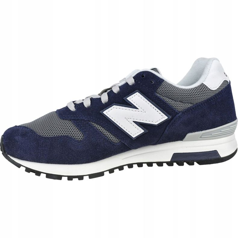Chaussures New Balance M ML565CPC blanche bleu marin gris 1