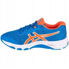Asics GT-1000 8 Gs Jr 1014A068-400 blanche bleu orange 1