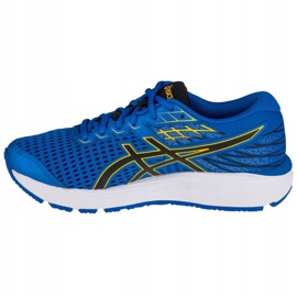 Asics Gel-Cumulus 21 Gs W 1014A069-401 noir bleu jaune 1