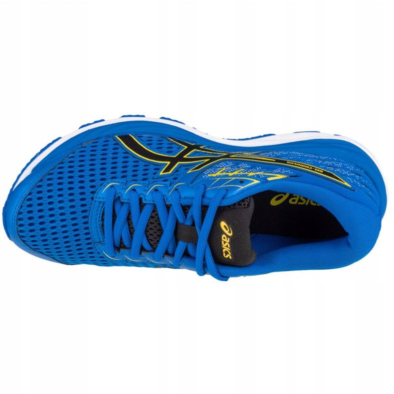 Asics Gel-Cumulus 21 Gs W 1014A069-401 noir bleu jaune 2