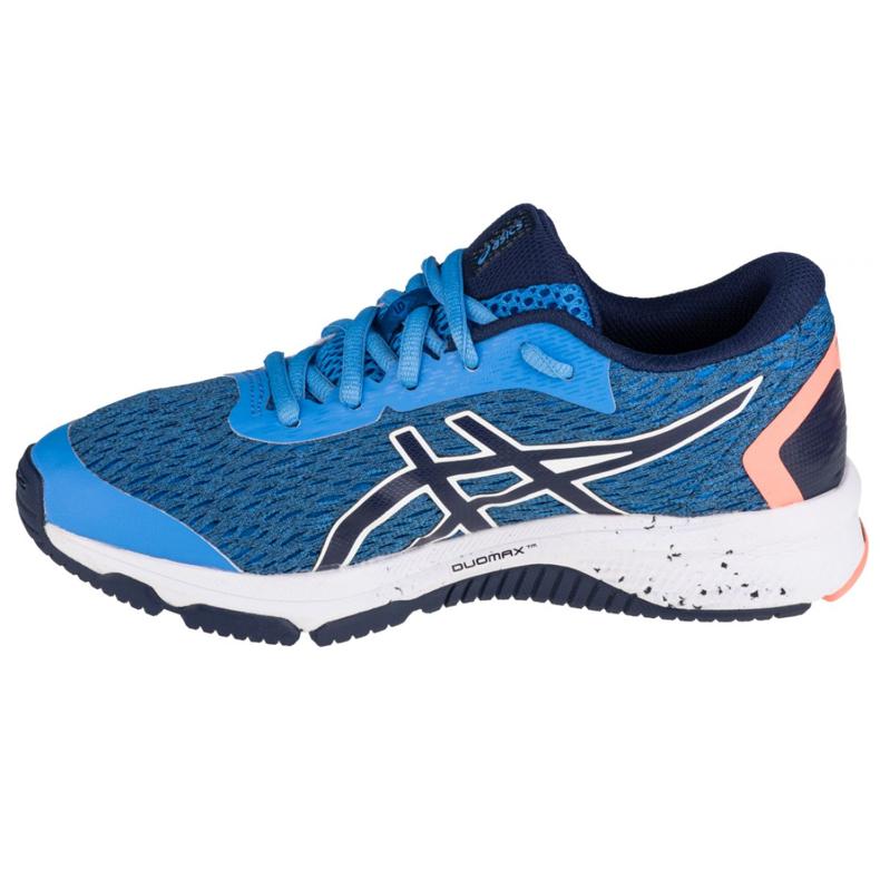 Chaussures Asics GT-1000 9 Gs W 1014A150-401 blanc bleu 1
