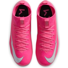 Nike Mercurial Superfly 7 Academy Mg Jr DB5609 611 chaussures de football multicolore rose 6