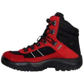 4F M H4Z20 OBMH253 62S chaussures de randonnée le noir rouge 2