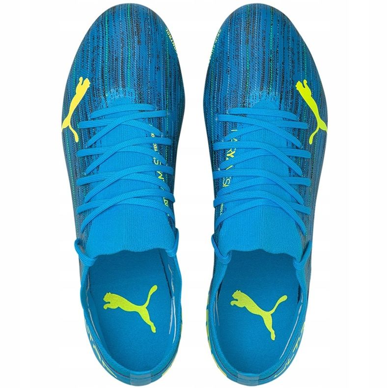 Chaussures de foot Puma Ultra 3.2 Fg Ag 106300 01 bleu bleu 1