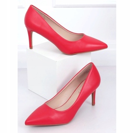 Red CD62P Escarpins rouges à talons bas 3