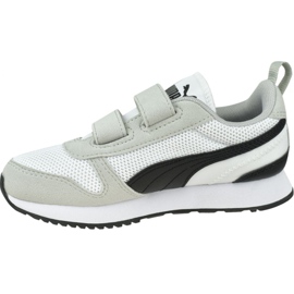 Puma R78 V Ps Jr 373617 02 blanc noir gris 1