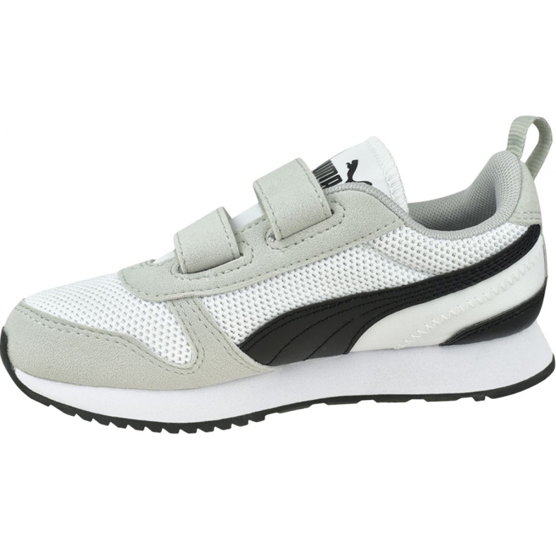 Puma R78 V Ps Jr 373617 02 blanche le noir gris 1