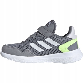 Chaussures adidas Archivo Jr EH0532 gris vert 2
