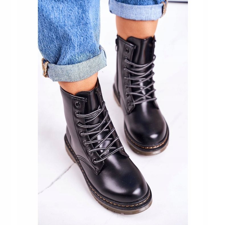 Bottes Chaudes Femme Noir Mat Thunder le noir 3