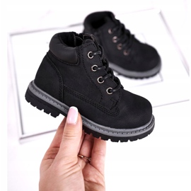 Apawwa Boots enfant garçon noires Moa boots le noir 3