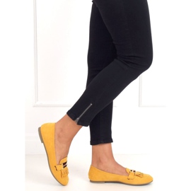 Mocassins Femme Miel 88-381 Jaune 2