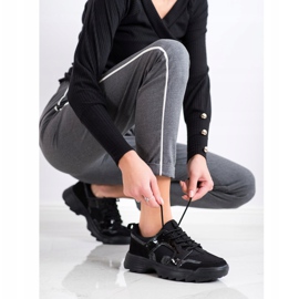 Kylie Baskets noires claires le noir gris 1 Kylie Baskets noires claires le noir gris 1