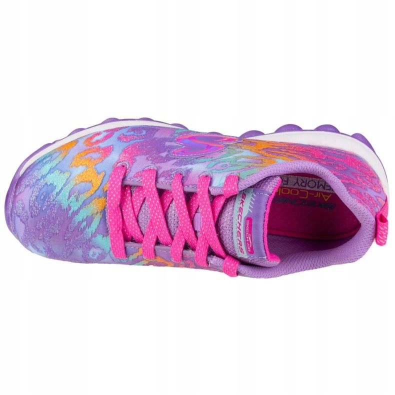 Skechers Skech-Air-Wild Jumpz Jr 84555L-LVMT violet rose multicolore 2