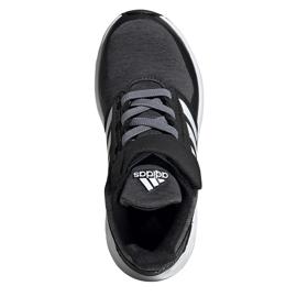 Adidas FortaFaito El K chaussures pour enfants noir et gris EE7309 1