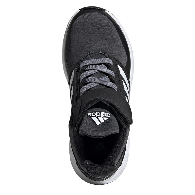 Adidas FortaFaito El K chaussures pour enfants noir et gris EE7309 1