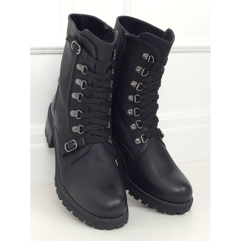 Bottes militaires noires 361 Noir le noir 1 Bottes militaires noires 361 Noir le noir 1