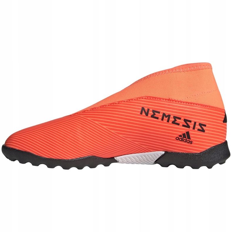 Chaussures de football Adidas Nemeziz 19.3 Ll Tf Jr EH0489 multicolore orange 2