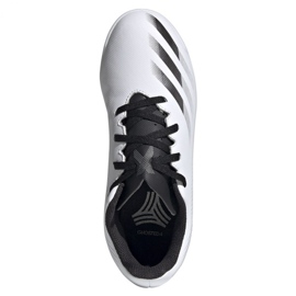 Chaussures de foot Adidas X Ghosted.4 In Jr FW6802 multicolore blanche 1