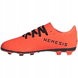 Chaussures de football Adidas Nemeziz 19.4 FxG Jr EH0507 multicolore orange 2