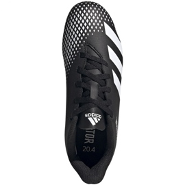 Chaussures de foot Adidas Predator 20.4 FxG Jr FW9221 multicolore le noir 1