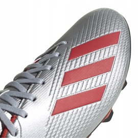 Chaussures de football adidas X 19.4 FxG argent F35379 4