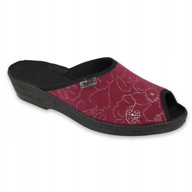 Befado chaussures pour femmes pu 581D195 le noir rouge multicolore 1